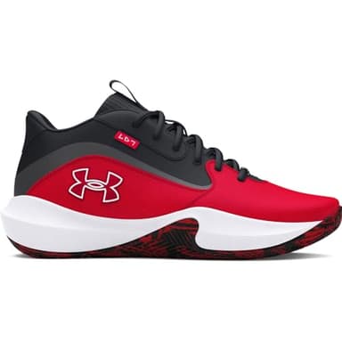Under Armour Unisex Lockdown 7, (600) Red/Black/Red, 13, US - Image 6