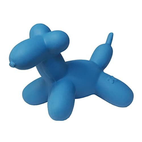 Outward Hound by Charming Pet Latex Rubber Balloon Squeaky Dog Toy, Blue, Large - Image 1