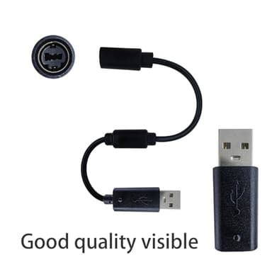 NSGWKZD USB Breakaway Cable Replacement for Logitech G920 Racing Wheel, Thrustmaster Ferrari 458 Spider Racing Wheel Adapter Dongle - Image 2