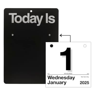 AT-A-GLANCE 2025 “Today Is” Daily Wall Calendar Refill, 6" x 6", Small (K15025) - Image 4