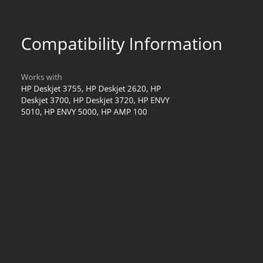 65XL Ink Cartridges Black/Color Combo Pack Replacement for HP Ink 65 HP65 XL HP65XL use for 5000 5055 3755 3700 3772 3722 2600 2622 3752 2652 2655 2640 5052 5010 Printer High Yield (2 Pack) - Image 3