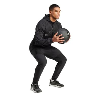 adidas Men's Game and Go Big Logo Training Hoodie, Black - Image 5