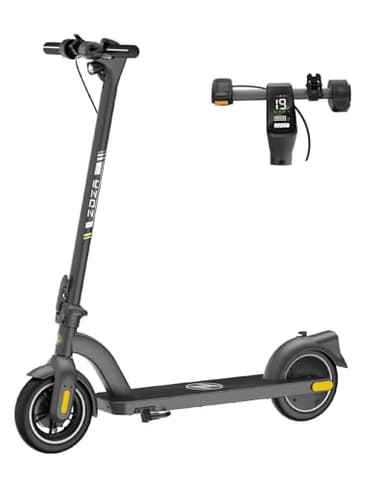 Electric Scooter ZD01,500W Peak Motor & 19MPH Electric Scooter Adults, 12-15 Mi Range Electric Kick Scooters, 8.5" Solid Tires, E-Lock& E-Horn, Lightweight Foldable Escooter for Commuter - Image 1