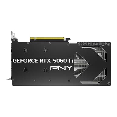 PNY NVIDIA GeForce RTX™ 5060 Ti OC Dual Fan, Graphics Card (8GB GDDR7, 128-bit, Boost Speed: 2692 MHz, SFF-Ready, PCIe® 5.0, HDMI®/DP 2.1, 2-Slot, NVIDIA Blackwell Architecture, DLSS 4) - Image 8