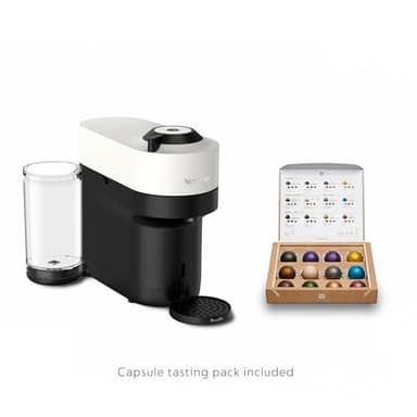 Nespresso Vertuo Pop+ Coffee and Espresso Maker by Breville with Milk Frother, Coconut White - Image 4