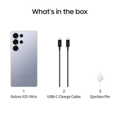 SAMSUNG Galaxy S25 Ultra, 512GB Smartphone, Unlocked Android, AI Night Mode Camera, Snapdragon 8 Elite Fast Processor, 5000mAh Battery, Built-in S Pen, 2025, US 1 Yr Warranty, Titanium Silverblue - Image 11