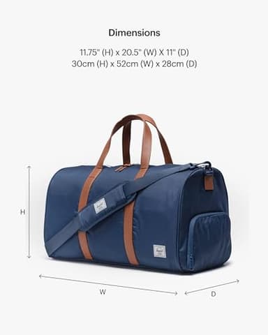 Herschel Supply Co. Herschel Novel Duffle, Navy, Standard-43L - Image 2