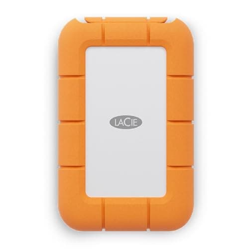 LaCie Rugged Mini Externe SSD 2TB, PC/Mac/iPad/Thunderbolt, 40 Gb/s, 2.000 MB/s, Rescue Services (STMF2000400) - Image 1