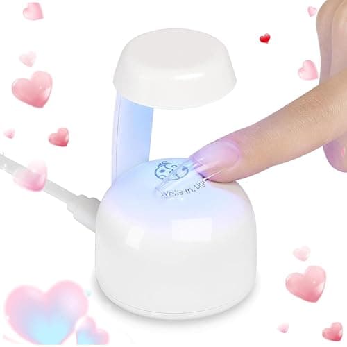 Beetles Mini Uv Light for Gel Nails Flash Curing Innovative with Smart Sensor for Easy and Fast Extension System, Portable Manicure Uv Led Light for Gel Nail Polish Diy - Image 1