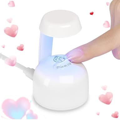 Beetles Mini Uv Light for Gel Nails Flash Curing Innovative with Smart Sensor for Easy and Fast Extension System, Portable Manicure Uv Led Light for Gel Nail Polish Diy - Image 1