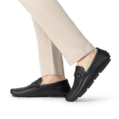 Bruno Marc Men's Driving Penny Loafers Casual Slip-on Moccasins Shoes,Size 10.5,Black,HUGH-01 - Image 7