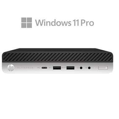 HP Elitedesk 800 G3 Mini Desktop PC, Windows 11 Pro, Core i5-6500T Processor, USB WiFi+BT, Keyboard and Mouse(Renewed) (i5-6th-16GB-512GB) - Image 6