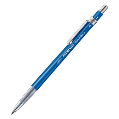 STAEDTLER Mars Tehnical Mechanical Pencil, 2mm (#2) Lead Holder with Built-in Sharpener - Drawing & Sketching Pencil with Metal Clip & Push-Button Lead Advance - Image 2