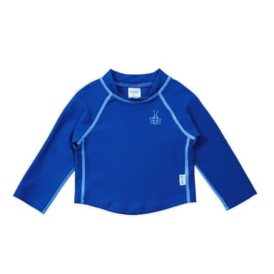 i Play. Toddler Long Sleeve Rashguard, Royal, 3T - Image 1