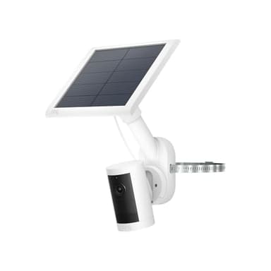 All-New Ring Pole and Wall Mount for Cameras and Solar Panels, White - Image 1