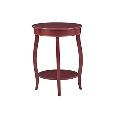 Powell Furniture Powell Round Shelf, Red Table - Image 9