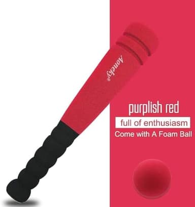 Aoneky 11.8 inch Min Foam Baseball Bat and Ball - Image 4