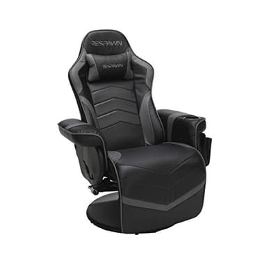 RESPAWN 900 Racing Style Gaming Recliner, Reclining Gaming Chair, in Gray RSP 900 GRY - Image 1