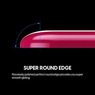 Superglide Glass Mouse Skates - Super Smooth Glide, Polished Round Edge, Super Fast Gaming Mouse Feet with Durable Sole for Logitech G Pro X Superlight1 (Type-S, Magenta) - Image 4