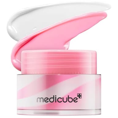 medicube PDRN lip sleeping mask glow balm | Salmon PDRN, Collagen, Shea Butter for Softer Lips, Long-lasting Moisture, Overnight and daily lip care, Korean Skincare 0.35 oz. - Image 1