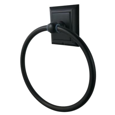Kingston Brass Millennium Towel-Ring, 7.63", Oil Rubbed Bronze - Image 1