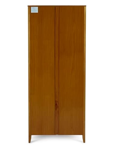 Camaflexi Shaker Style 6 Shelf Bookcase / Solid Wood / 72 inch Tall / Adjustable Shelving / Closed Back / Display Bookshelf for Living Room, Bedroom, Home and Office, Cherry - Image 5