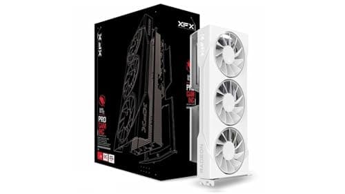 XFX Swift AMD Radeon RX 9060 XT OC White Triple Fan Gaming Edition 16GB RX 9060XT RX-96TS316W7 - Image 1