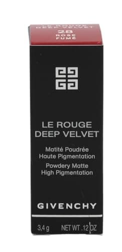 Givenchy Le Rouge Deep Velvet Matte Lipstick - 28 Rose Fume for Women - 0.12 oz Lipstick - Image 3