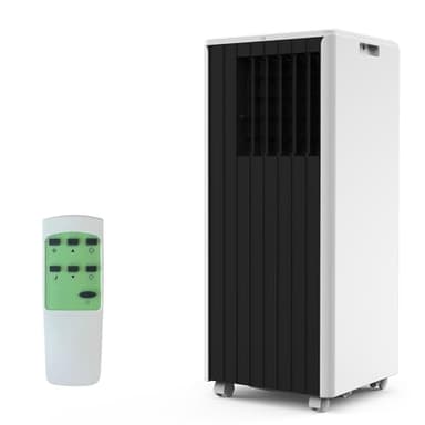 8,000 BTUs Portable Air Conditioner, 3-in-1 AC Unit with Fan, Dehumidifier, Air Conditioner for Bedroom Cools Rooms Up to 350 Sq.Ft, Indoor Quiet AC Unit, Easy Installation Kit Included, Grey - Image 1