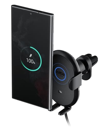 iOttie Auto Sense 2 Air Vent Car Phone Holder with Qi Wireless Charging - Auto Clamping Phone Mount for iPhone, Google Pixel, Samsung Galaxy, Huawei, LG (Adapter Not Included) - Image 1