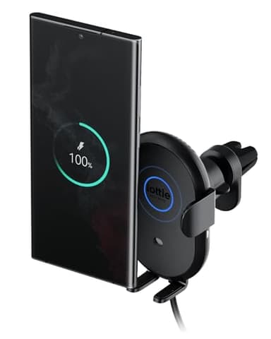 iOttie Auto Sense 2 Air Vent Car Phone Holder with Qi Wireless Charging - Auto Clamping Phone Mount for iPhone, Google Pixel, Samsung Galaxy, Huawei, LG (Adapter Not Included) - Image 1