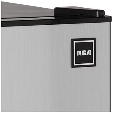 RCA RFR836 3.2 Cu Ft 2 Door Fridge and Freezer, Stainless Steel - Image 5