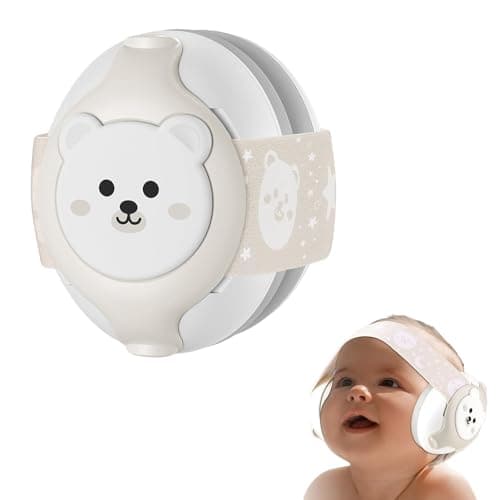 YomauiYee Baby Earmuffs-25dB NRR Baby Noise Cancelling Headphones with Adjustable Headband, Infant Ear Protection for Babies 0-36 Months,Travel Essentials for Airplane/Improves Sleep/Outdoor - Image 1