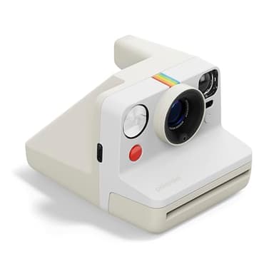 Polaroid Now 3rd Generation I-Type Instant Camera + Film Bundle - Now Pebble White Camera + 16 Color Photos (6561) - Image 3