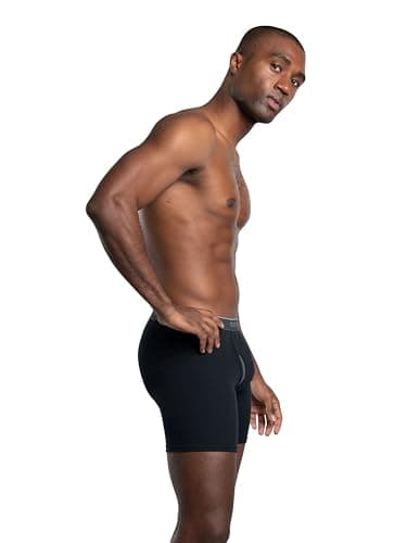 Fruit Of The Loom Mens Coolzone Briefs, Moisture Wicking & Breathable, Assorted Color Multipacks Boxer, 7 Pack - Black, Large US - Image 3