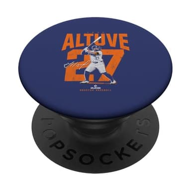 Jose Altuve | Houston Baseball Players | MLBJAL3921 PopSockets Adhesive PopGrip - Image 1