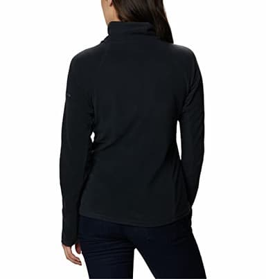 Columbia Womens Glacial IV Half Zip Fleece Jacket, Black, Large - Image 2
