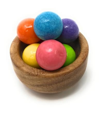 YANKEETRADERS Assorted Fruit Flavored Gumballs 1", 2 Pounds Bulk - Image 4