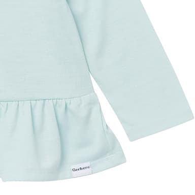 Gerber Toddler Girls' 2-piece Pajama Set (Flame Resistance Top + Bottom), Bunny, 5T - Image 4