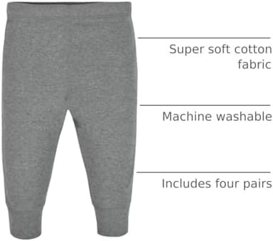 Gerber Baby-Girls Multi-Pack Active Pants Set - Image 4