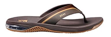 REEF Mens Sandals, Anchor, Brown/Gum, 13 - Image 3