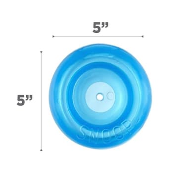 Outward Hound Large Snoop Interactive Treat Dispensing Dog Toy, Puzzle Ball Slow Feeder for Medium to Large Dogs, Mint-Scented for Mental Stimulation & Boredom Relief, BPA-Free, 5-Inch, Blue - Image 7