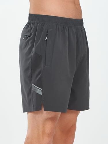 NORTHYARD Men's Athletic Running Shorts 5" Quick Dry Lightweight with Zip Pockets Gym Workout Active - Image 5