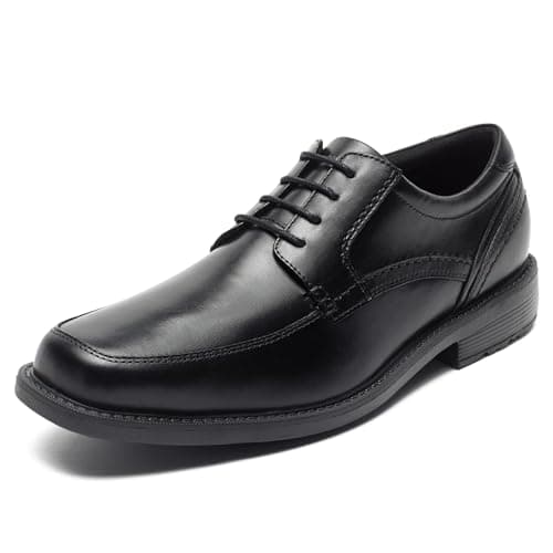 Rockport mens Style Leader 2 Apron Toe oxfords shoes, Black, 10.5 US - Image 1