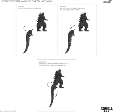 Super7 ULTIMATES! Toho Godzilla Minus One Figure - 8" Toho Godzilla Action Figure Kaiju - Classic Movie Monster Fans Collectibles & Retro Toys - Movie Model for Collectors & Display Figurine - Image 6