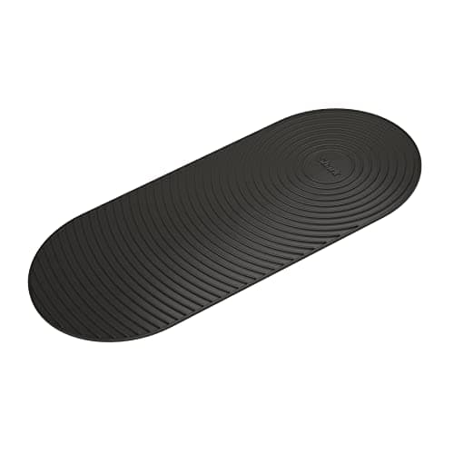 Shark HD100SANM Non-Slip Silicone Mat for Shark HyperAIR Hair Dryer to Protect Countertops, Slate