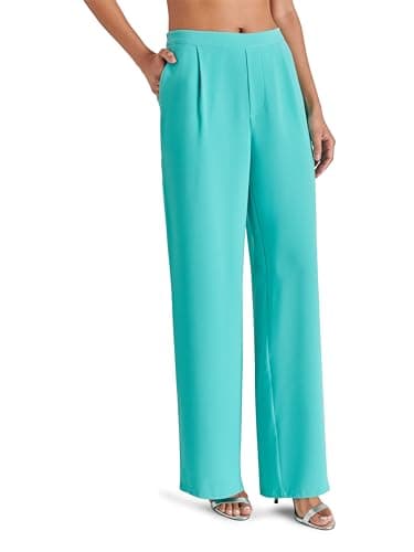 Steve Madden Apparel Women's Payton Pant, Pastel Turq, Large - Image 3