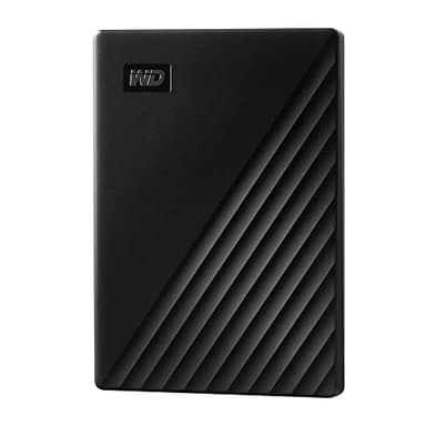 WD 2TB My Passport, Portable External Hard Drive, Black, backup software with defense against ransomware, and password protection, USB 3.1/USB 3.0 compatible - WDBYVG0020BBK-WESN - Image 1