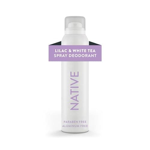 Native Deodorant & Body Spray Contains Naturally Derived Ingredients | Deodorant for Women and Men, All Day Odor Protection, Aluminum and Hydrocarbon Propellant Free | Lilac & White Tea - Image 1