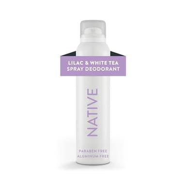 Native Deodorant & Body Spray Contains Naturally Derived Ingredients | Deodorant for Women and Men, All Day Odor Protection, Aluminum and Hydrocarbon Propellant Free | Lilac & White Tea - Image 1